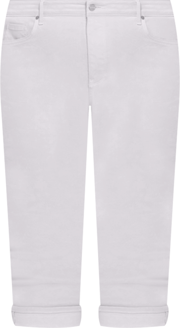 Plus Size Marilyn Straight Crop Cuff Jeans