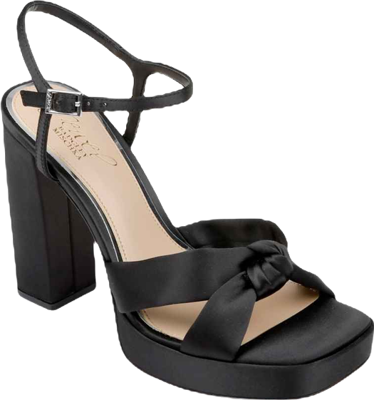 Women's Valencia Square Toe Evening Platform Sandals