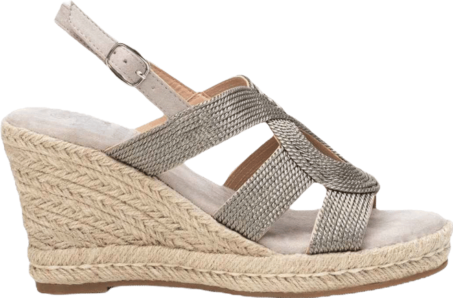 Women's Jute Wedge Sandals By 