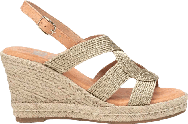 Women's Jute Wedge Sandals By 