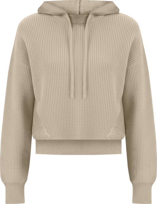 Women's 100% Cashmere Detachable Hoodie