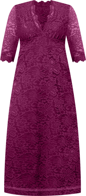 Women's Plus Size Maria Lace Evening Gown