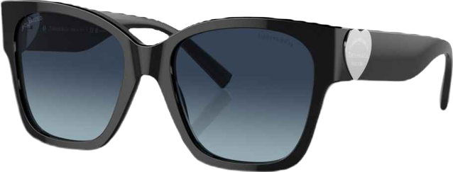 Women's Polarized Low Bridge Fit Sunglasses, Gradient TF4216F