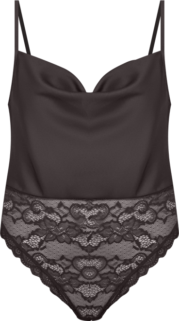 Women's 1 Piece Underwire Stretch Lace Lingerie Bodysuit