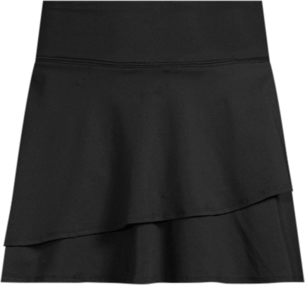 Women's High Waisted Tulip Hem Swim Skort