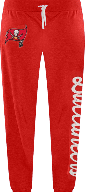 Women's  Red Tampa Bay Buccaneers Scrimmage Fleece Pants