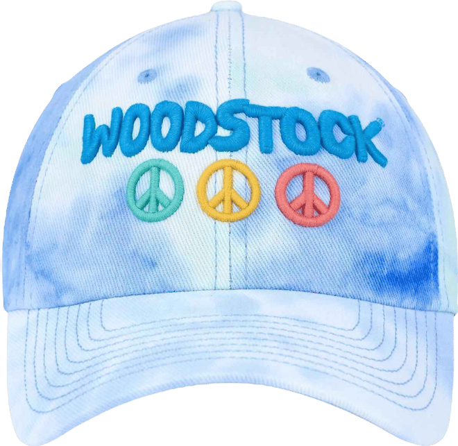 Men's and Women's  Blue Woodstock Ballpark Adjustable Hat