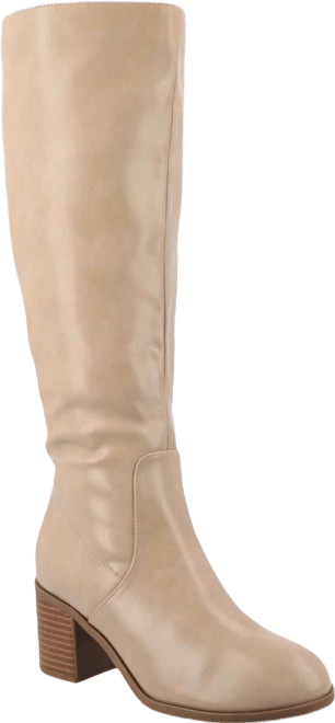 Women's Romilly Round Toe Block Heel Knee High Boots
