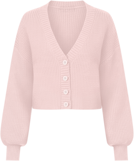 Women's Sabrina Chunky Knit Cropped Cardigan