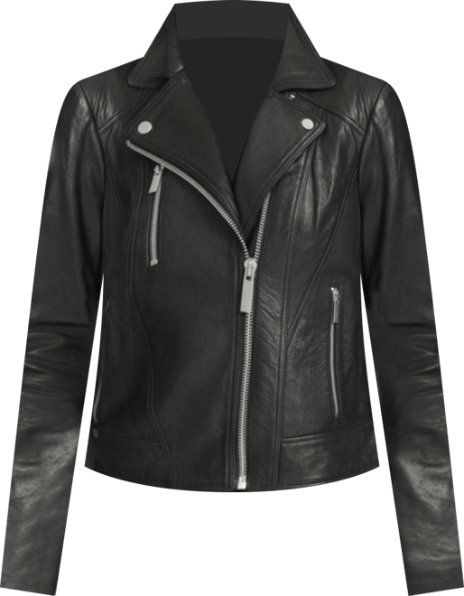 Women's Carnegie Moto Leather Jacket