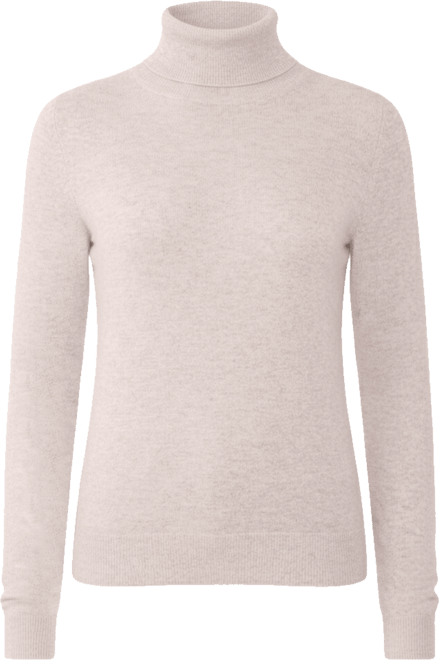 Women's 100% Pure Cashmere Long Sleeve Turtleneck Pullover Sweater