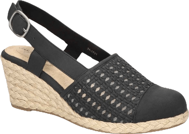 Women's Taffy Buckle Slingback Espadrille Wedges