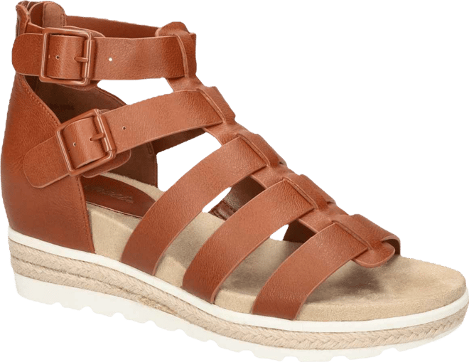 Women's Simone Zip Wedge Sandals