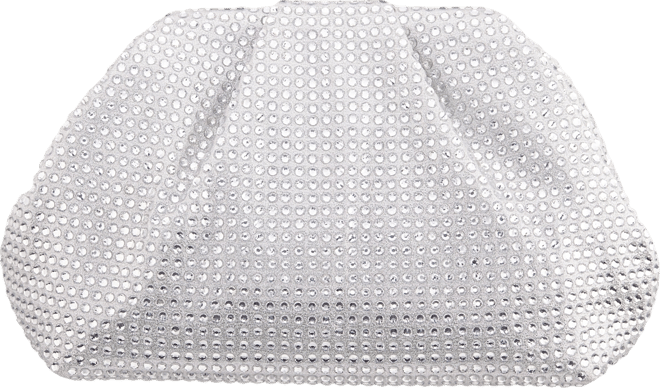 Crystal Encrusted Frame Clutch