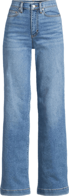 Women's Recover High Rise Wide Leg Blue Jeans