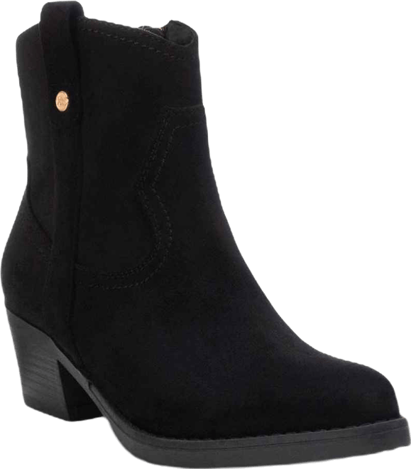Women's Suede Italian Western Boots By
