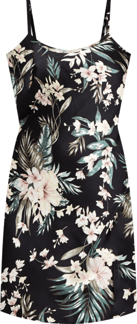 Women's Bella Satin Floral Chemise 1 Piece Nightgown