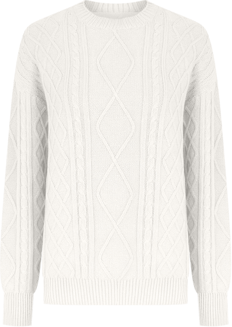 Women's Jessy cable knit oversized sweater