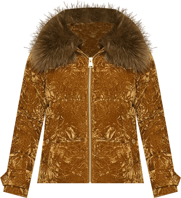 Women's Charleroi Crushed Velvet Down Puffer