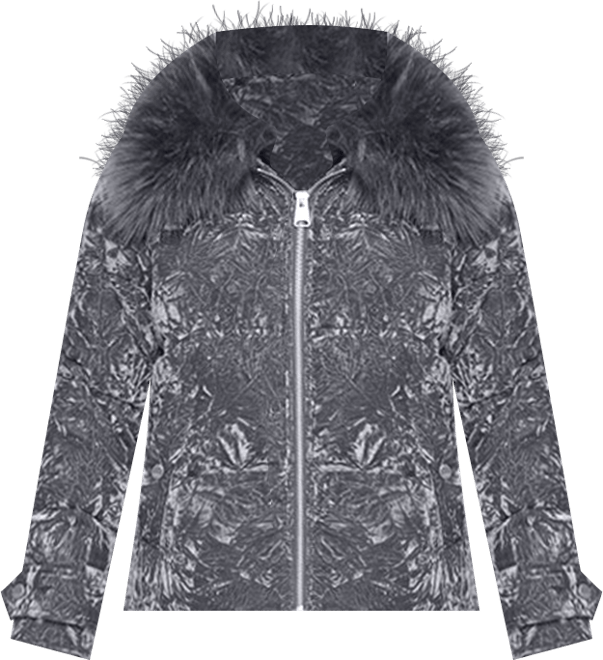 Women's Charleroi Crushed Velvet Down Puffer