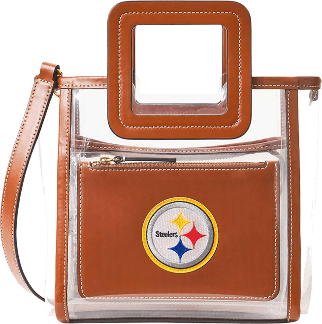 Women's  Pittsburgh Steelers Clear Mini Shirley Bag