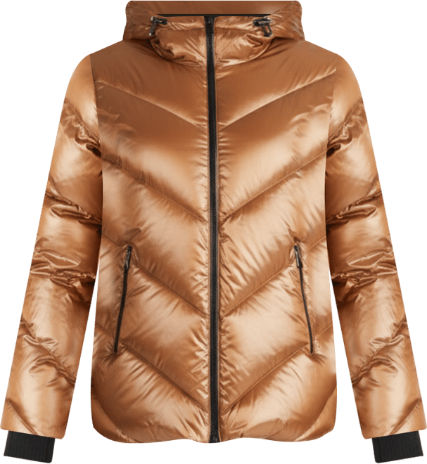 Women's Nelli Short Puffer Jacket with Fixed Hood