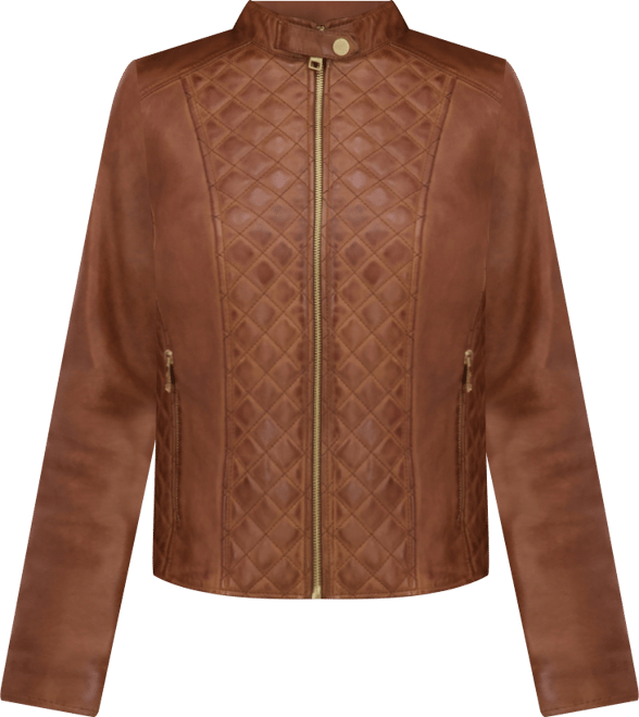 Women's Marlette Quilted Lamb Leather Scuba