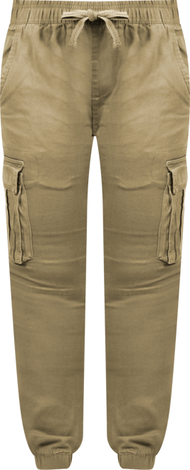 Women's Loose Fit Cotton Stretch Twill Cargo Joggers