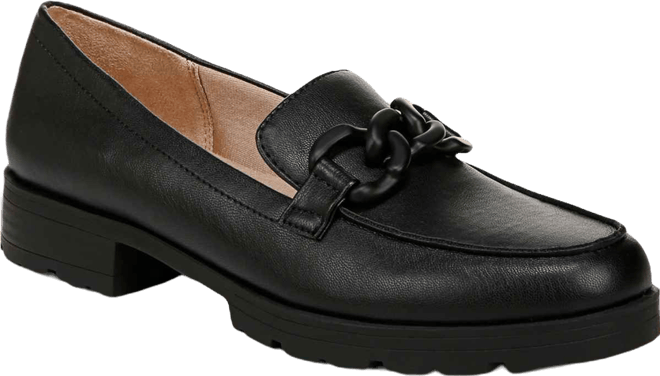 Women's London 2 Chain Detail Lug Sole Loafers