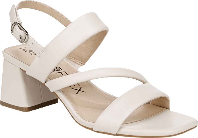 Women's Celia Asymmetrical Block Heel Dress Sandals