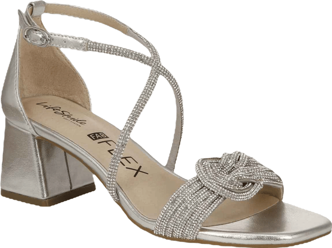 Women's Captivate Strappy Block Heel Dress Sandals