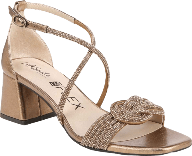 Women's Captivate Strappy Block Heel Dress Sandals