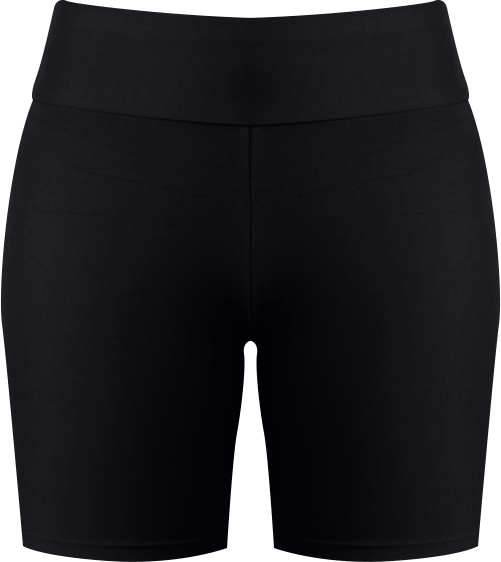 Women's Plus Size Mid-Thigh Swim Shorts