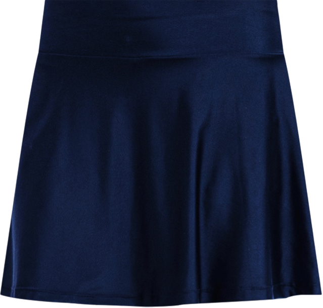 Women's Flowy Swim Skirt With Attached Shorts