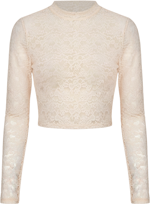 Women's Estella sheer lace top