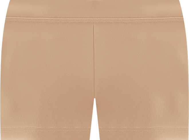 Plus Size Boy Cut Low Rise Shorts