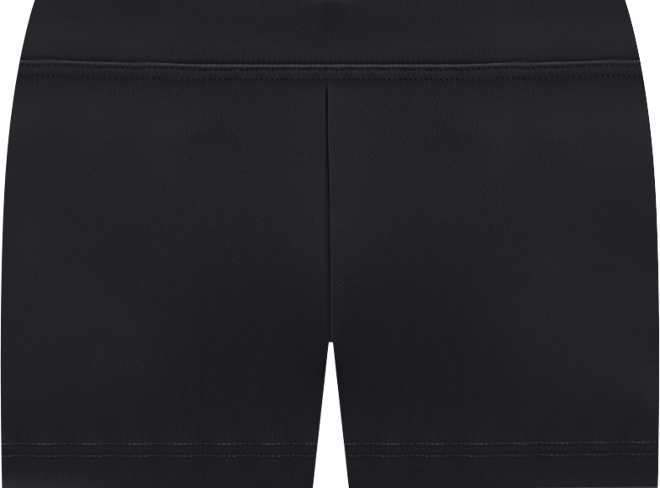 Plus Size Boy Cut Low Rise Shorts