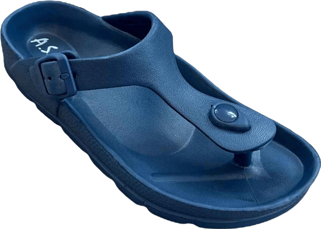 Women s Comfort Slide Thong Buckle Eva Flat Sandal