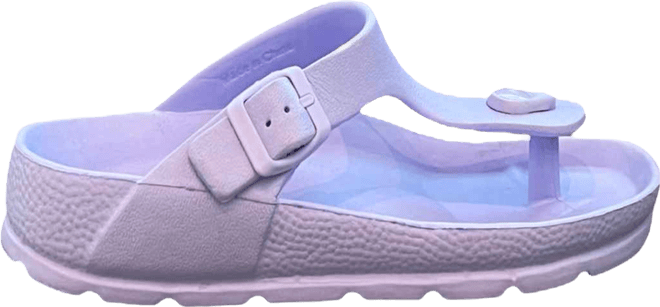 Women s Comfort Slide Thong Buckle Eva Flat Sandal