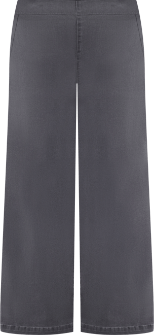 Plus Size Pull On Teresa Wide Leg Jeans