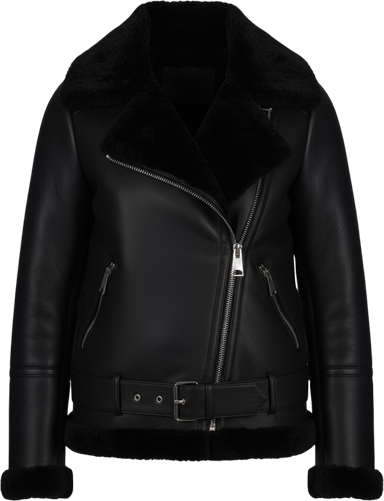 Women's Genuine Shearling Jacket