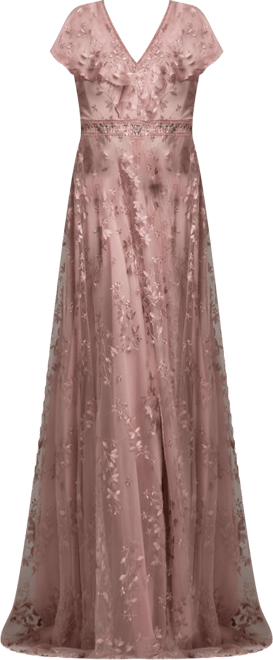 Women's Lace, V-Neck Dress