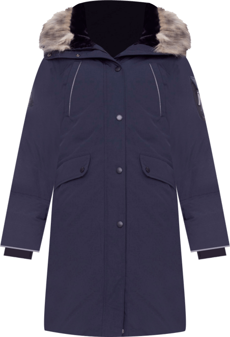 Women's Laurentian | Long Parka Winter With Faux Fur Hood