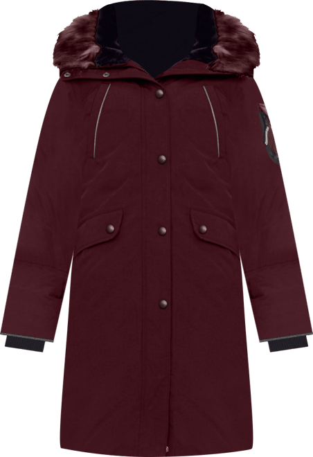 Women's Laurentian | Long Parka Winter With Faux Fur Hood