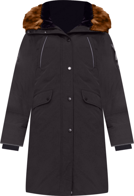 Women's Laurentian | Long Parka Winter With Faux Fur Hood