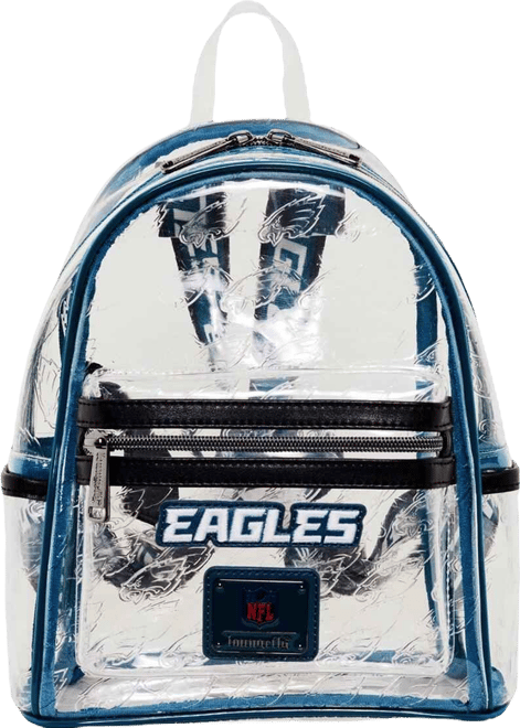 Men's and Women's  Philadelphia Eagles Clear Mini Backpack