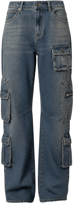 Women's Baggy boyfriend cargo jeans
