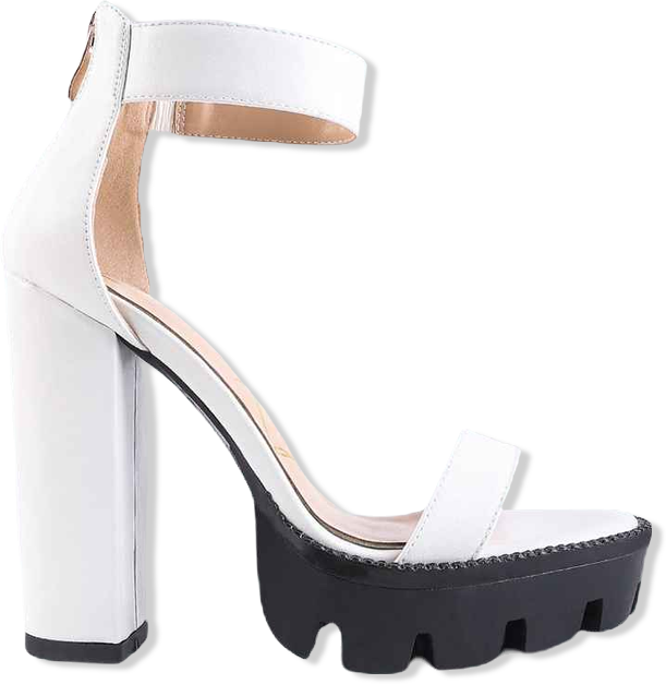 Rattle Chunky High Block Heel Sandals Women