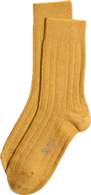 Women's Lux Italian Wool Cashmere Crew Socks