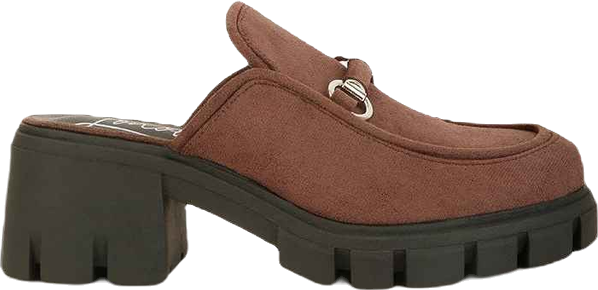 Women prosper velvet slip on mules